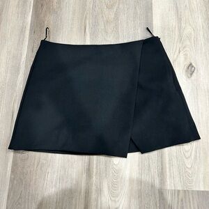 Black miniskirt with shorts